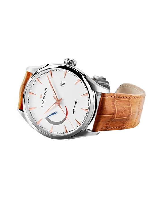Оригинальные часы Hamilton Hamilton Jazzmaster Power Reserve Auto H32635511 механические калибр механизма h-13 общий вид